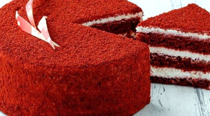 Торт червоний оксамит рецепт із фото покроково в домашніх умовах Збиваємо тісто міксером до однорідного стану
