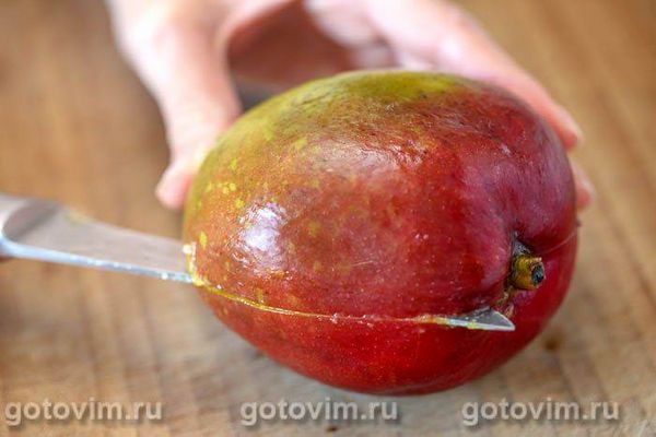 Йогуртове морозиво з манго
